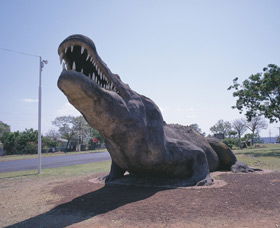Crocodile Statue - Tourism Noosa 0