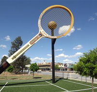 Barellans Big Tennis Racquet - Tourism Noosa