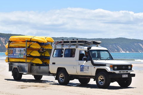 Half-Day Kayak With Dolphins And 4WD Beach Drive From Rainbow Beach - Tourism Noosa 13