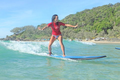 Rainbow Beach Surf Lesson Australia\'s Longest Wave 4X4 Adventure - Tourism Noosa 0