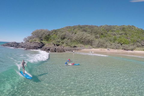 Rainbow Beach Surf Lesson Australia\'s Longest Wave 4X4 Adventure - Tourism Noosa 1