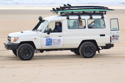 Rainbow Beach Surf Lesson Australia\'s Longest Wave 4X4 Adventure - Tourism Noosa 7
