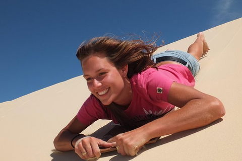 Premium Dolphin Feeding Day Cruise To Tangalooma Island Resort On Moreton Island - Tourism Noosa 1