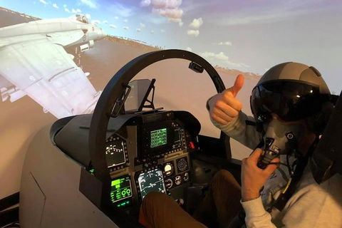 F-18 Combat Fighter Flight Simulator: 60 Minutes - Tourism Noosa 0