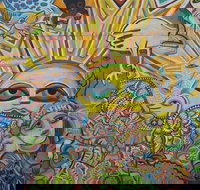 The Painting of Life by Mirka Mora - Tourism Noosa