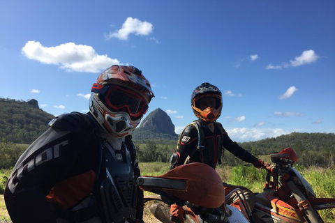 One Day Guided Dirt Bike Tour In The Magnificent Glasshouse Mountains Forests. - Tourism Noosa 6