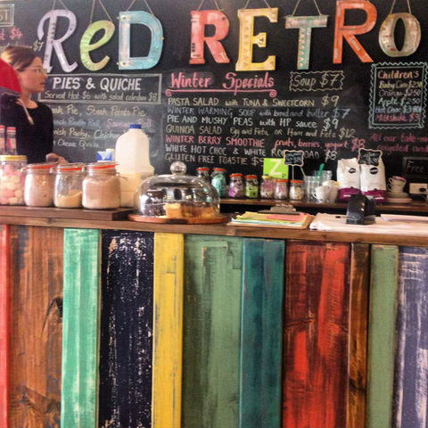 Red Retro Cafe - Tourism Noosa 0