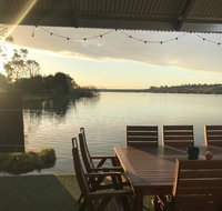 Shack built over the Murray River - Tourism Noosa