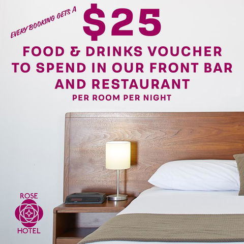 The Rose Hotel & Motel - Tourism Noosa 3