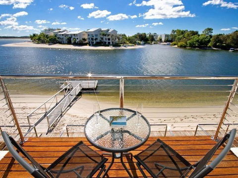 Riverfront Escape With Private Beach - Tourism Noosa 1