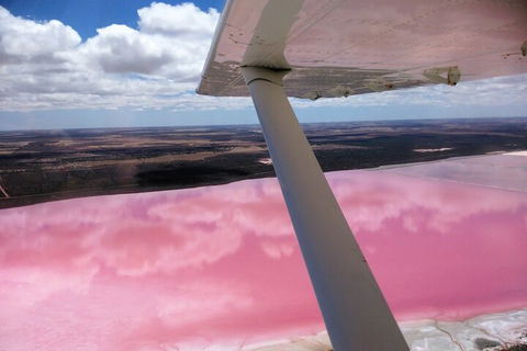 70-minute Pink Lake Scenic Flight - Tourism Noosa 0