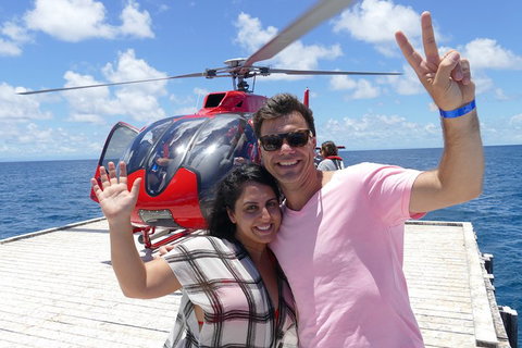 Full Day Reef Cruise Including 10 Minute Heli Scenic Flight: Get High Package - Tourism Noosa 0