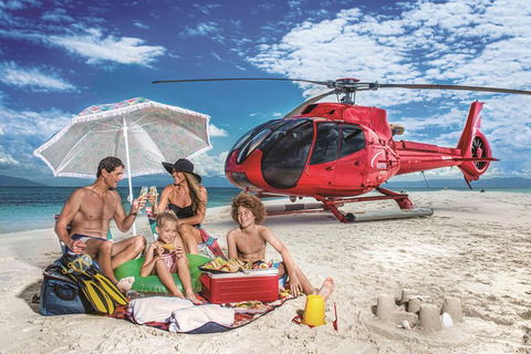 Private Helicopter Tour: Reef Island Snorkeling And Gourmet Picnic Lunch - Tourism Noosa 0