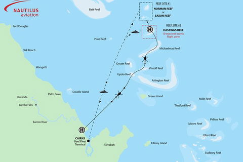 Great Barrier Reef Scenic Helicopter Tour And Cruise From Cairns - Tourism Noosa 4