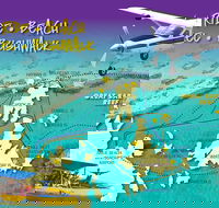 Scenic Flight - Great Barrier Reef Heart Reef Whitehaven Beach  Hill Inlet - Tourism Noosa