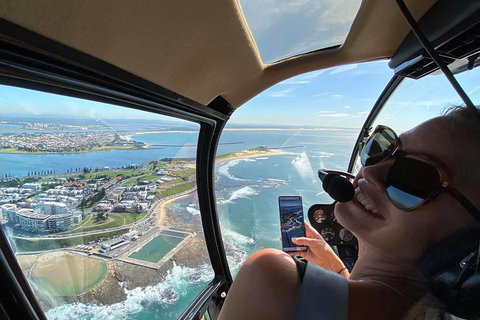 25-30 Minute Newcastle & Macquarie Helicopter Shared Flight - Tourism Noosa 5